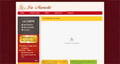Desktop Screenshot of lamariellegrill.com